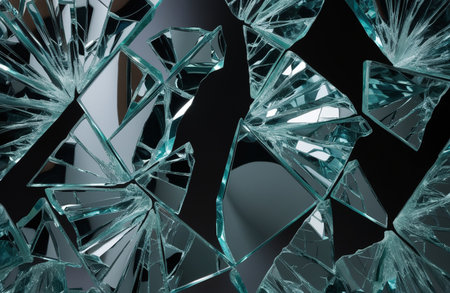 Shattered Glass Effect Backgroundの素材