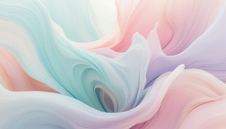 Delicate pastel smears in soft tonesの素材