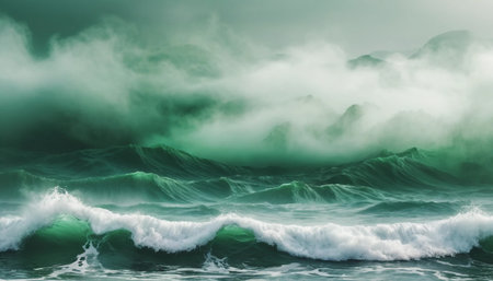 Emerald Fog and Ocean Driftの素材