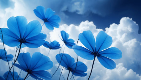 Sapphire Petals and Soft Thunderの素材