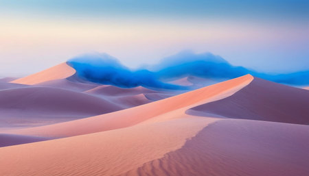 Rose Dunes and Sapphire Mistの素材