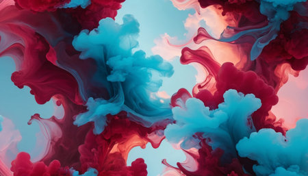 Sky Blue and Ruby Driftの素材