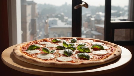 Margherita Pizza Window Lightの素材