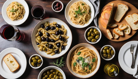 Rustic Kitchen Italian Spreadの素材