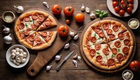 Rustic Italian Kitchen Tableの素材