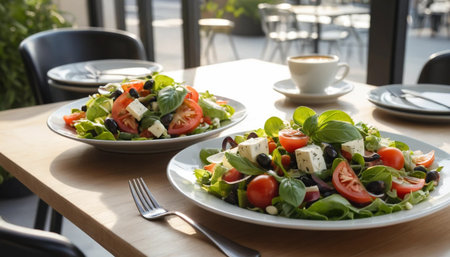 Healthy Italian Table Saladの素材