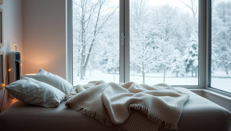 Soft heated room with winter comfortの素材