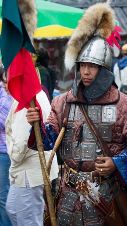 SHUSHENSKOE, Russia - JULY 9-11: Shushenskoe, the International festival of ethnic music のeditorial素材