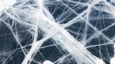 cracked lake baikal ice. Abstract Background Texture
