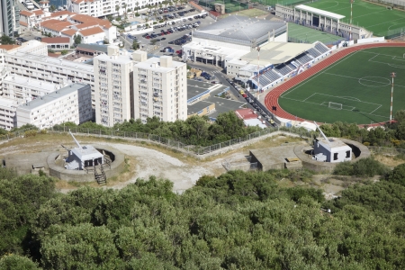 Gibraltar Gun Emplacementsの写真素材