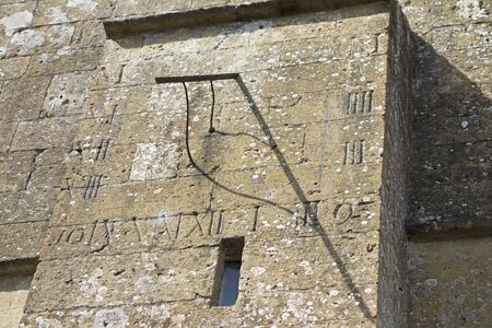 Old Sun dialの写真素材