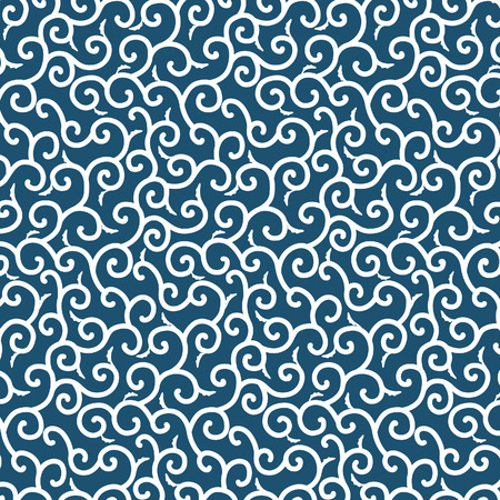Japanese arabesque patternのイラスト素材