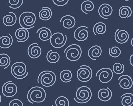 Japanese Spiral Patternのイラスト素材