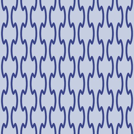 Japanese Abstract Curve Vector Seamless Pattern