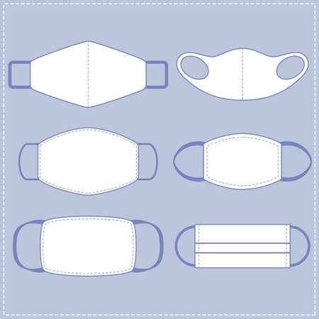 Face Maskのイラスト素材