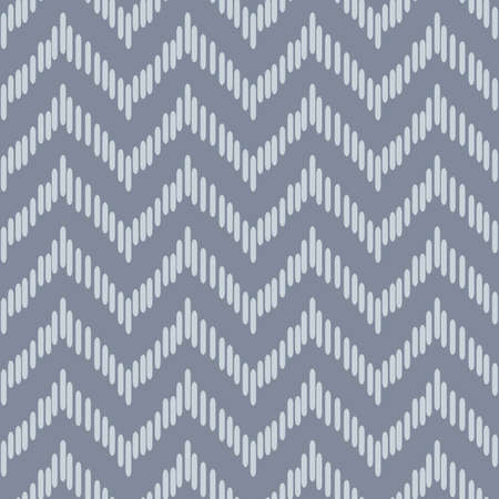 Japanese Zigzag Woven Vector Seamless Pattern