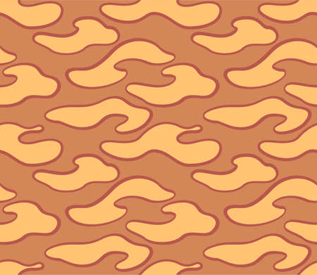 Japanese Swirl Art Vector Seamless Patternのイラスト素材