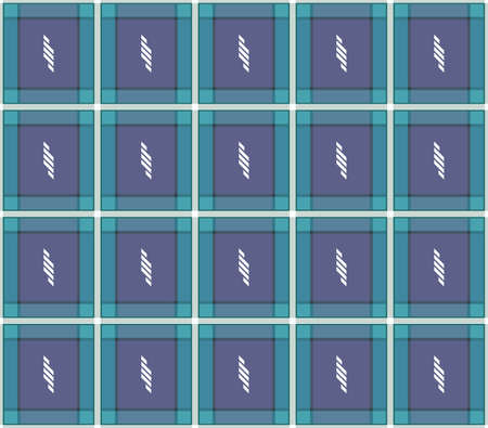 Japanese Classic Plaid Vector Seamless Pattern