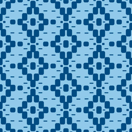 Japanese Diamond Plaid Weave Vector Seamless Patternのイラスト素材