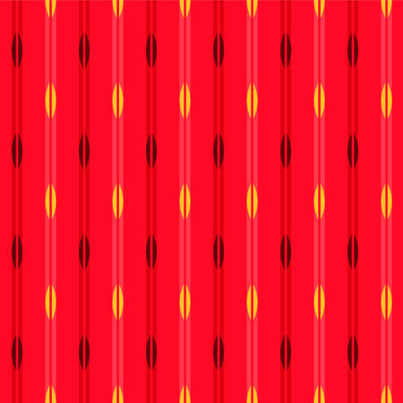 Japanese Red Stripe Vector Seamless Patternのイラスト素材