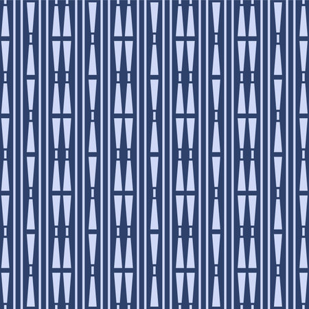 Japanese Geometric Stripe Vector Seamless Patternのイラスト素材