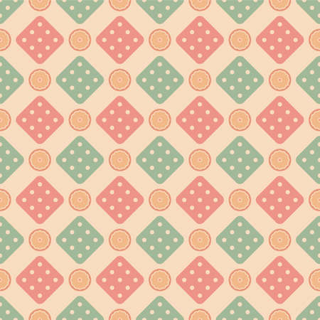 Japanese Pretty Diamond Vector Seamless Patternのイラスト素材