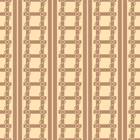 Japanese Spiral Cross Weave Vector Seamless Patternのイラスト素材