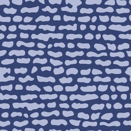 Japanese Tribal Line Vector Seamless Patternのイラスト素材