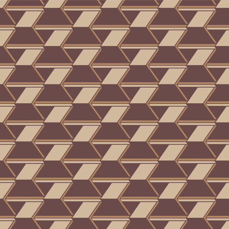 Japanese Classic Zigzag Vector Seamless Patternのイラスト素材