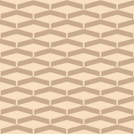 Japanese Zigzag Diamond Vector Seamless Patternのイラスト素材