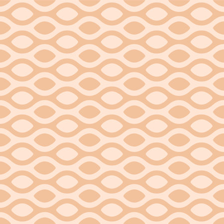 Japanese Loop Wave Vector Seamless Patternのイラスト素材