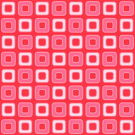 Japanese Pretty Square Checkered Vector Seamless Patternのイラスト素材