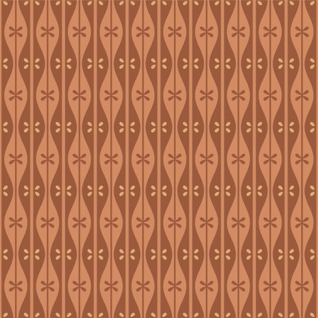 Japanese Loop Wave Stripe Vector Seamless Patternのイラスト素材