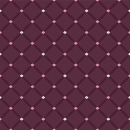 Japanese Sweet Diamond Vector Seamless Patternのイラスト素材