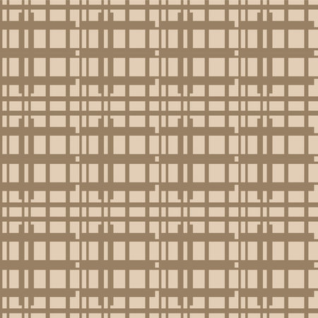 Japanese Line Plaid Vector Seamless Patternのイラスト素材