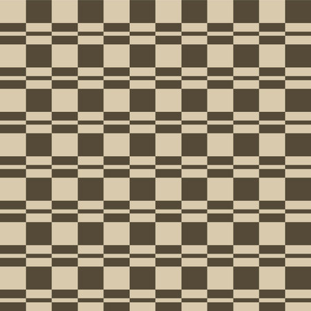 Japanese Line Checkered Vector Seamless Patternのイラスト素材