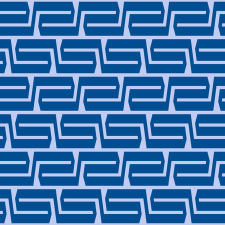 Japanese Rectangle Mesh Line Vector Seamless Patternのイラスト素材