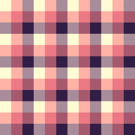 Japanese Tribal Checkered Vector Seamless Patternのイラスト素材