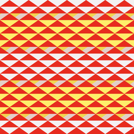Japanese Diamond Checkered Vector Seamless Patternのイラスト素材
