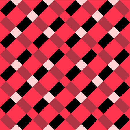 Japanese Checkered Diamond Vector Seamless Patternのイラスト素材