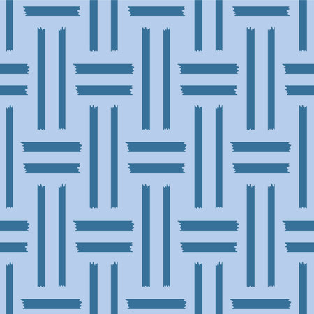 Japanese Weave Vector Seamless Patternのイラスト素材