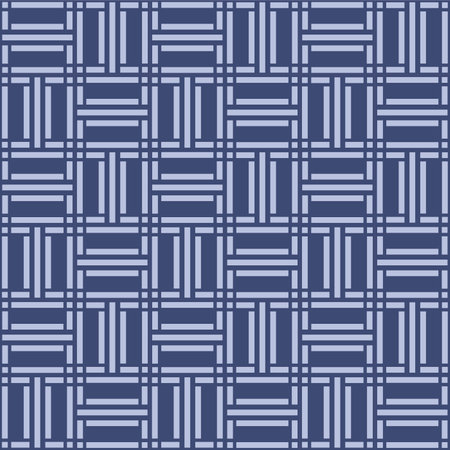 Japanese Square Weave Vector Seamless Patternのイラスト素材
