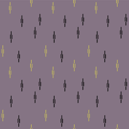 Japanese Cross Stripe Vector Seamless Patternのイラスト素材