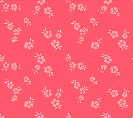 Japanese Bloom Leaf Fall Vector Seamless Patternのイラスト素材