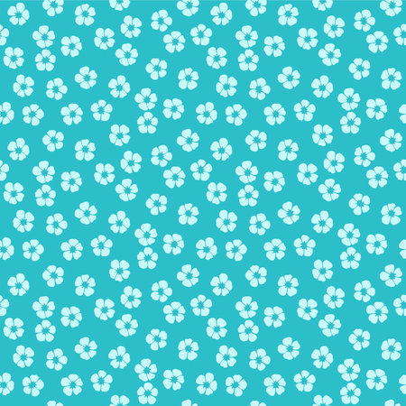 Japanese Cherry Blossom Fall Vector Seamless Patternのイラスト素材