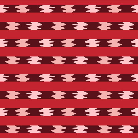 Japanese Zigzag Stripe Vector Seamless Patternのイラスト素材