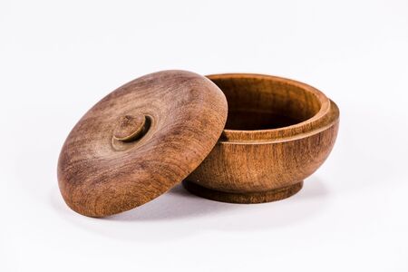 Thai Wooden Cupの写真素材