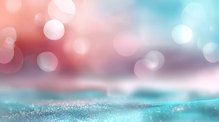 This captivating abstract background features a blend of pastel colors, soft bokeh effects, and a serene atmosphere, perfect for creative projects.の素材