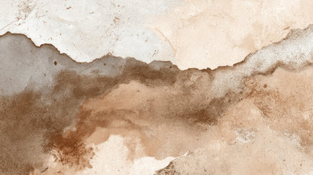 This elegant abstract background features earthy tones with subtle brush strokes, perfect for creative projects, design, or artistic presentations.の素材