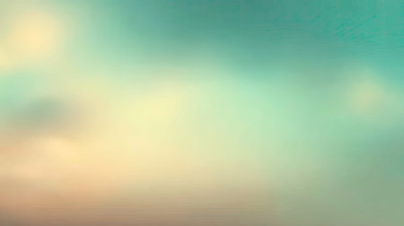 This soft blue and cream abstract background evokes feelings of serenity and calmness, perfect for relaxation and artistic design projects.の素材